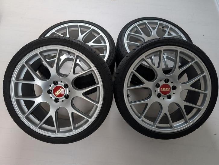 BBS CH-R 20 inch 5x112 zgan banden!, Auto-onderdelen, Banden en Velgen, Band(en), Zomerbanden, 20 inch, Gebruikt, Ophalen