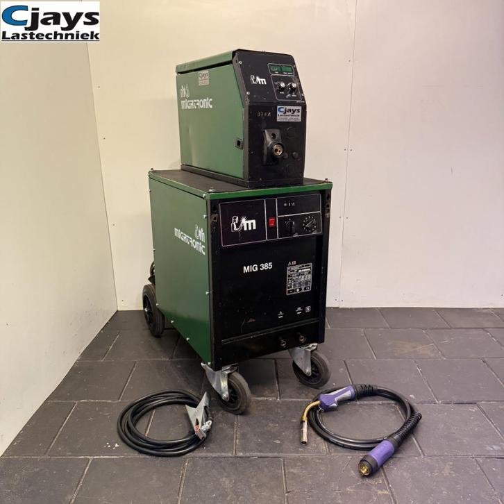 Migatronic Mig 385 MKIII Co2 Lasmachine Lasapparaat Trafo, Doe-het-zelf en Verbouw, Gereedschap | Lasapparaten, Gebruikt, Co2