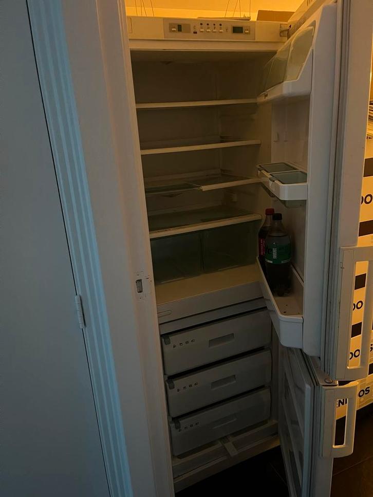 Bauknecht Koel/vrieskast, Witgoed en Apparatuur, Koelkasten en IJskasten, Gebruikt, Met vriesvak, 150 tot 200 liter, 160 cm of meer