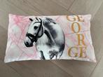 Paarden Praat TV Sierkussen, Ophalen of Verzenden, Zo goed als nieuw, Roze, Rechthoekig