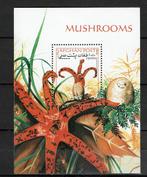 AFGHANISTAN 1999 PF BLOK PADDENSTOELEN MUSHROOMS FLORA, Ophalen of Verzenden, Postfris, Dier of Natuur