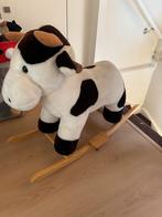 Leuk hobbelpaard in koeienprint, Ophalen, Zo goed als nieuw