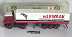 Herpa DAF 3600 ATI + koeltrailer "vd Kwaak Hillegom Holland", Verzenden, Zo goed als nieuw, Bus of Vrachtwagen, Herpa