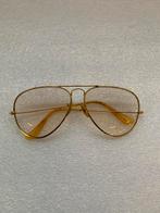 Bril Zonnebril vintage Ray-Ban heren bril zonnebril gouden, Ophalen of Verzenden, Zo goed als nieuw, Overige merken