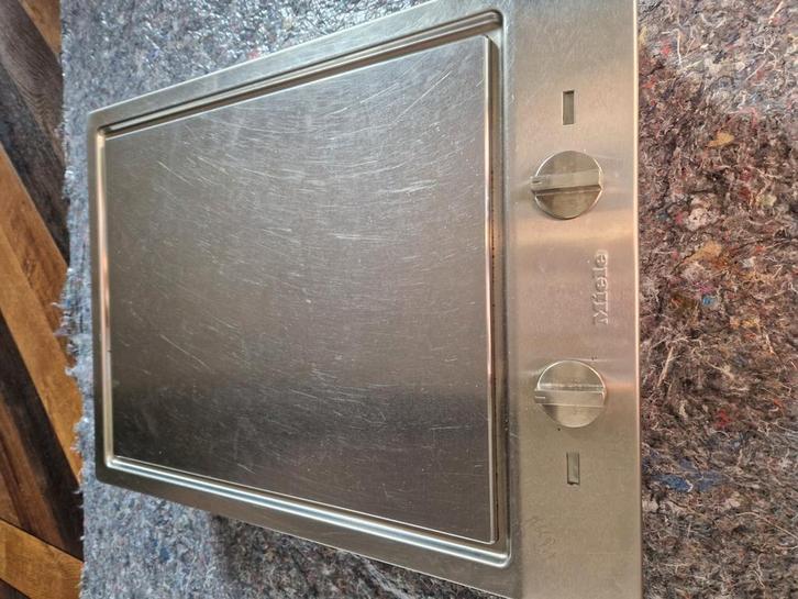 Miele Tepan Yaki cs 1326, Witgoed en Apparatuur, Kookplaten, Gebruikt, Inbouw, Elektrisch, 3 kookzones of minder, Ophalen