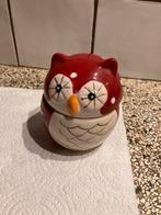 Potje uil met kaars, Huis en Inrichting, Ophalen of Verzenden, Overige materialen, Minder dan 25 cm