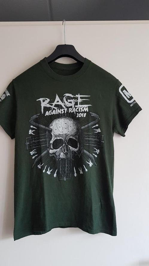 Rage against racism 2018  metal festival shirt rare, Verzamelen, Muziek, Artiesten en Beroemdheden, Zo goed als nieuw, Kleding