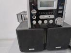 Stereo setje met twee boxen, Ophalen, Zo goed als nieuw, Cd-speler