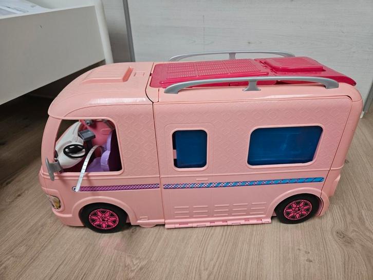 Barbie Camper, Kinderen en Baby's, Speelgoed | Speelgoedvoertuigen, Zo goed als nieuw, Ophalen