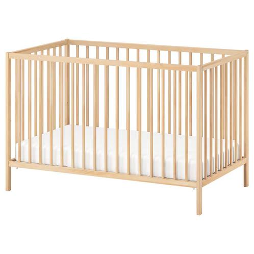 Naturel houten ledikant 60x120cm, Kinderen en Baby's, Babywiegjes en Ledikanten, Gebruikt, Ledikant, Ophalen