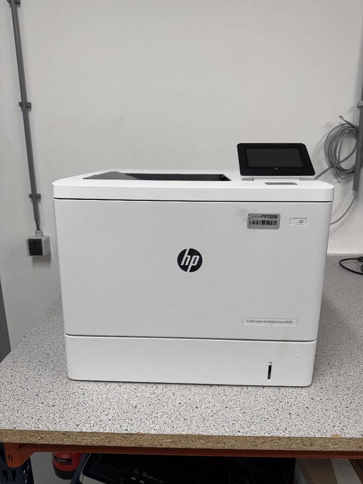 HP Color LaserJet Enterprise M555, Computers en Software, Printers, Zo goed als nieuw, Printer, Laserprinter, Kleur printen, Zwart-en-wit printen