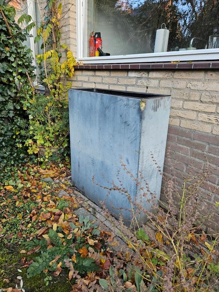 Plantenbak 200L, Tuin en Terras, Bloembakken en Plantenbakken, Gebruikt, Kunststof, Balkon, Tuin, 60 cm of meer, 60 tot 100 cm