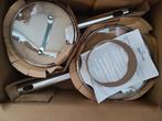 Steelpannenset 6 delig RVS NIEUW in doos, Huis en Inrichting, Keuken | Potten en Pannen, Nieuw, Pannenset, Ophalen of Verzenden
