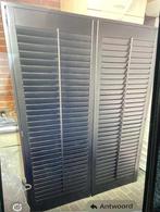 Raamschutters. Raambekleding ,vitrage, deuren, Huis en Inrichting, Stoffering | Gordijnen en Lamellen, Ophalen, Zwart, 150 tot 200 cm
