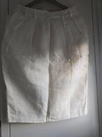 PAUW rok linnen, Kleding | Dames, Ophalen of Verzenden, Zo goed als nieuw, Wit