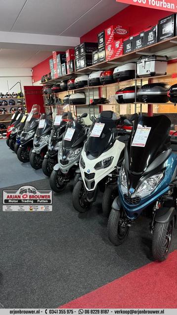 Piaggio MP3 310 E5+/300 HPE 15 stuks op voorraad nieuw en beschikbaar voor biedingen
