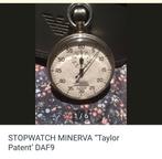 STOPWATCH MINERVA “Taylor Patent’ DAF9, Antiek en Kunst, Ophalen
