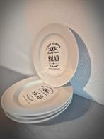 Claire Wilson's Salade Borden - Set van 4, Ophalen of Verzenden, Zo goed als nieuw, Bord(en), Overige stijlen