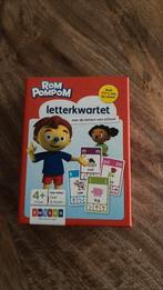Rom pompom letterkwartet 4+, Kinderen en Baby's, Speelgoed | Educatief en Creatief, Ophalen, Zo goed als nieuw