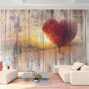 118 Hartje Boom Vlies Fotobehang 350x250cm in 3 maten Nieuw beschikbaar voor biedingen