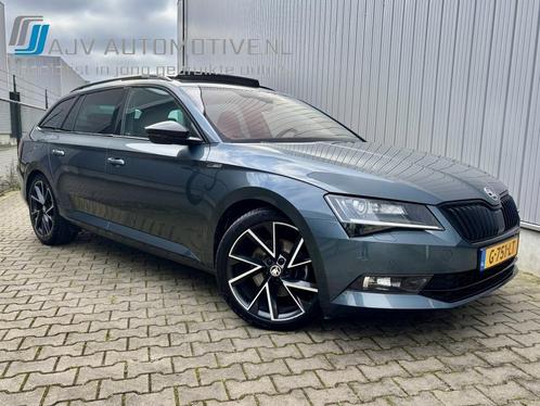 Skoda Superb Combi 1.5 TSI DSG AUT. SPORTLINE BUS. PANODAK /, Auto's, Skoda, Bedrijf, Superb, ABS, Adaptieve lichten, Airbags