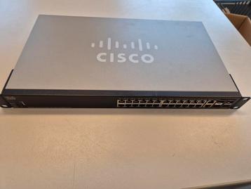 Cisco sg350x-24 24x gbit 2 SFP+ en 2 SFP+ combopoorten beschikbaar voor biedingen