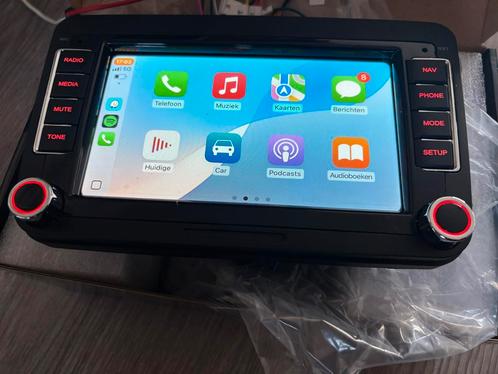 Android Autoradio met Carplay voor VW, Skoda, Seat - Nieuw, Auto diversen, Autoradio's, Nieuw, Ophalen of Verzenden