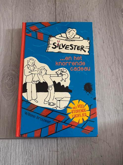 Silvester en het knorrende cadeau - Willeke Brouwer, Boeken, Kinderboeken | Jeugd | onder 10 jaar, Zo goed als nieuw, Fictie algemeen