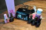 Pink Gellac Starter Set - Mooie set!, Overige kleuren, Verzenden, Zo goed als nieuw, Handen en Nagels