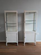 Vintage apothekerskast / medicijnkast / ziekenhuiskast, Ophalen, Gebruikt, 50 tot 100 cm, 150 tot 200 cm