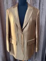 Gouden Zara Colbert - Maat M, Kleding | Dames, Jasjes, Kostuums en Pakken, Maat 38/40 (M), Geel, Ophalen of Verzenden, Zo goed als nieuw