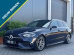 Mercedes-benz C-klasse Estate 180 AMG Line M23 NAVI CR CONTR, Automaat, Achterwielaandrijving, Euro 6, Blauw
