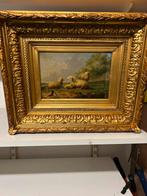 Schilderij auguste Coomans 1884, Antiek en Kunst, Ophalen