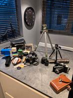 Vintage Camera Verzameling + Accessoires, Ophalen, Gebruikt, Spiegelreflex, Overige Merken