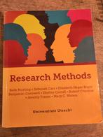 Research Methods, Universiteit Utrecht, Boeken, Studieboeken en Cursussen, Ophalen of Verzenden, Zo goed als nieuw