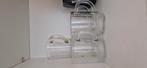 Servies theeglazen frisdrank glazen, Ophalen, Glas, Overige stijlen, Bord(en)