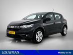 Dacia Sandero 1.0 TCe 90 Expression (bj 2023), Voorwielaandrijving, 12 maanden, Stof, Zwart