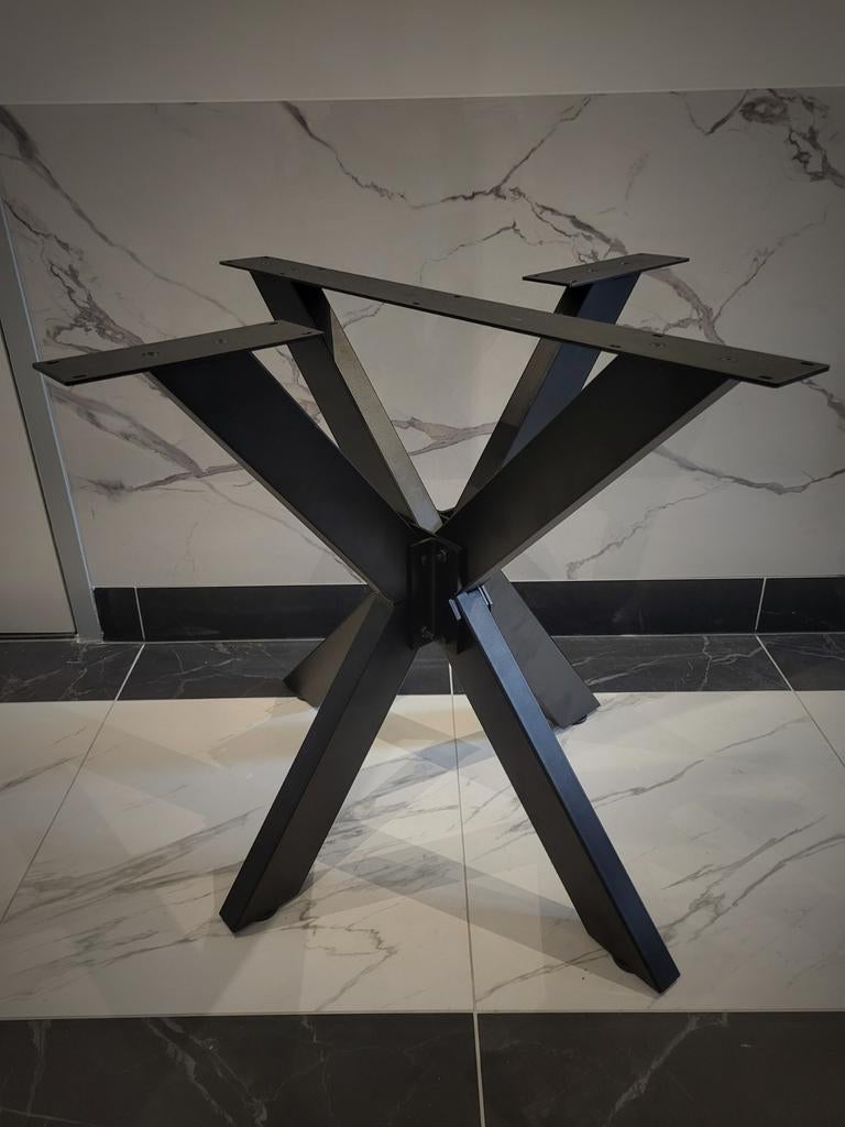 Stalen Tafelpoot - Nieuwstaat, Ophalen, Zo goed als nieuw, Metaal, Tafelpoot