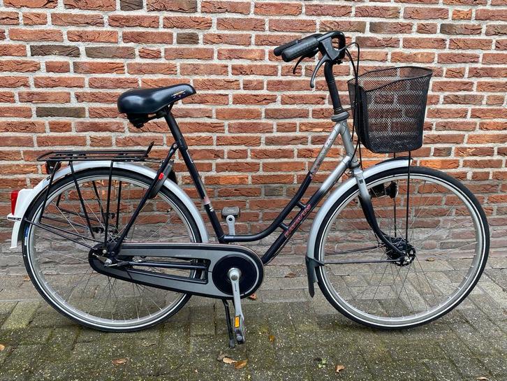 Batavus Piaza Damesfiets, in prima staat, Fietsen en Brommers, Fietsen | Dames | Damesfietsen, Gebruikt, Batavus, (Extra) lage instap