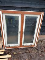 Kozijn met ramen, 100 tot 120 cm, Gebruikt, Ophalen of Verzenden, Buitendeur