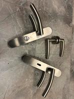 Deurklinken, Doe-het-zelf en Verbouw, Hang- en Sluitwerk, Ophalen, Zo goed als nieuw, Rvs, Klink of Kruk