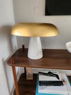 Tafellamp marmer mat goud kap nieuw, Huis en Inrichting, Lampen | Tafellampen, Ophalen of Verzenden, Nieuw, Overige materialen