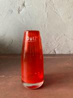 Dutz collection mondgeblazen rood vaasje 15 cm, Ophalen of Verzenden, Minder dan 50 cm, Rood, Glas