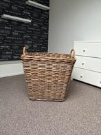 Grote rieten mand - Kerstboom of opbergen, Huis en Inrichting, Ophalen, Overige materialen, 50 tot 100 cm, 50 tot 75 cm