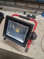 Oplaadbare led bouwlamp, Ophalen of Verzenden, Zo goed als nieuw, Minder dan 50 watt