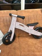 Houten loopfiets roze met stippen, Ophalen, Gebruikt, Loopfiets