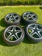 18 inch AMG velgen incl zomerbanden, Auto-onderdelen, Banden en Velgen, Ophalen, 18 inch, Zomerbanden, 225 mm