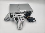 Sony Play Station 2 Slim Silver + Controller + Adapter, Spelcomputers en Games, Spelcomputers | Sony PlayStation 2, Ophalen of Verzenden