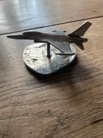 F-16 en straalmotorblad, Ophalen of Verzenden, Luchtmacht, Nederland, Miniatuur of Beeldje