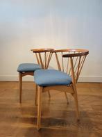 Set van 2 Deense eetkamerstoelen van Helge Sibast, No.6, Huis en Inrichting, Stoelen, Ophalen, Hout, Gebruikt, Twee